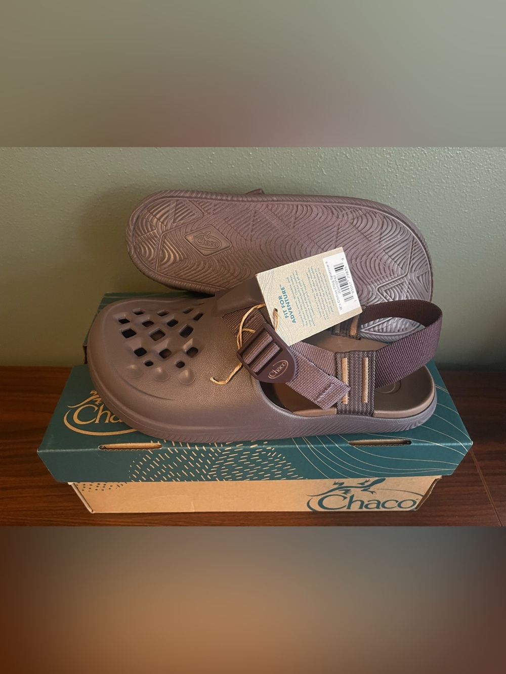 Chaco Chillos Clog Sparrow Women’s Size 9 NWT Water Shoes JCH109160